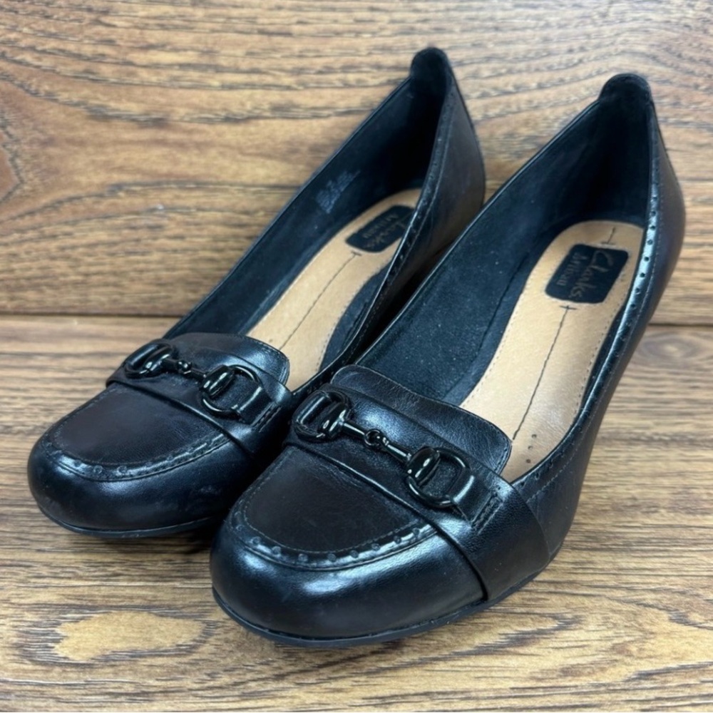 Clarks Artisan Womens Size 8
Pumps Shoes Heels Black - Picture 5 of 7